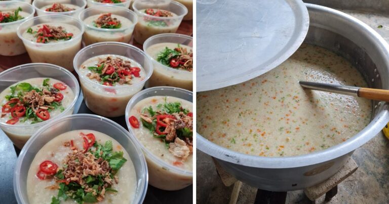 Sayang Nasi Banyak Tak Habis Daripada Terbuang Begitu Je Elok Dibuatkan Bubur!