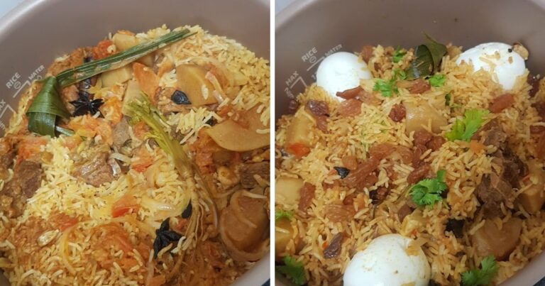 “Anak 5 Tahun Pun Kata Sedap..”Ibu Ni Kongsi Resipi Nasi Kari Kambing Jadi Kegemaran Seisi Keluarga!