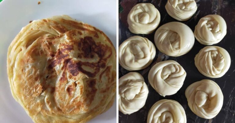 Resipi Roti Canai Homemade, Lembut Sampai Petang, Tak Liat Macam Selipar Jepun