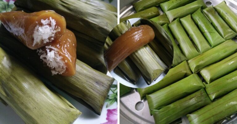 Resipi Kuih Lepat Liat Guna Sukatan Cawan, Ikut Resipi Ni Gerenti Jadi