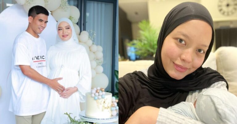 “Dah Mula Mengeras Sampai Berpeluh.” Bersyukur Jadi Ibu, Syifa Melvin Kongsi Cerita Kelahiran Baby Saif!