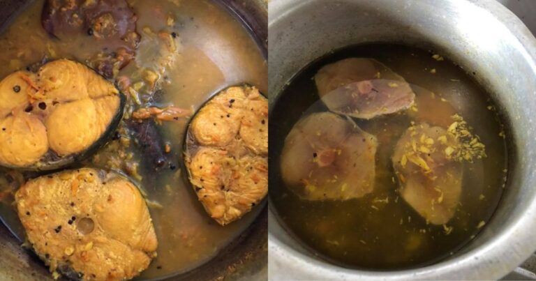 Dalam Pantang & Nak Cepat Kurus? Cuba Resipi Ikan Tenggiri Rebus Kunyit & Lada Hitam
