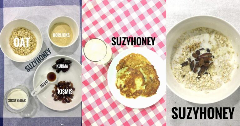 Masak Menu Pantang Simple, Lempeng Oat Horlick Buat Meriahkan Susu Badan!