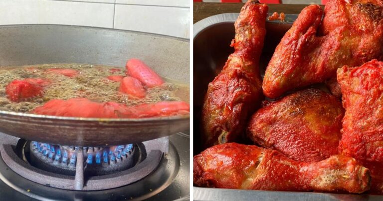 Menu Ayam Goreng Mamak Ni Bikin Seisi Keluarga Gagal Move On. Sedap Sangat!