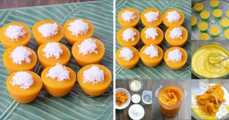 Resipi Kuih Lompang Labu, Rasa Lemak-lemak Manis Buat Ralit Makan