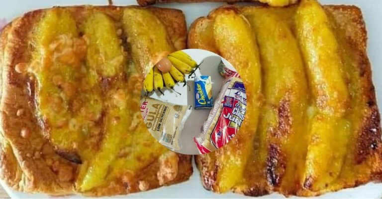 Resipi Roti Pisang Rangup, 15 Minit Dah Siap Masak