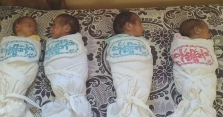 Ayah Ni 16 Tahun Menanti Zuriat, Namun Hanya Sebulan Dapat Bersama Kembar Empatnya. Undang Pilu!
