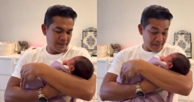 “Alhamdullilah Seorang Lagi Cucu” Datuk Rosyam Nor Timang Cucu Ke Enam, Luah Rasa Syukur!