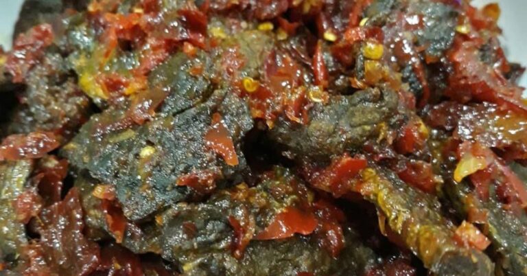 Resipi Masak Paru Berlado, Sedap Makan Dengan Nasi Putih & Nasi Lemak