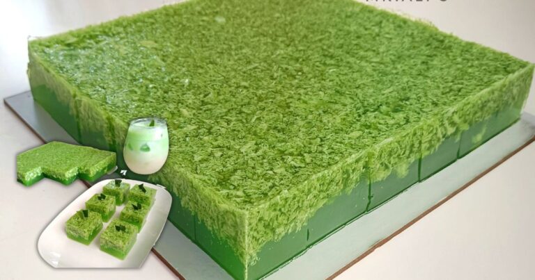 Resipi Agar-agar Pandan Santan, Elok Cantik Nampak Macam Lumut, Ini Cara Buatnya