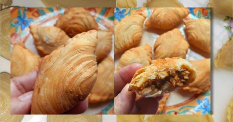 Karipap ‘Pusing’ Cantik Berpusar, Rangup Bila Dikunyah