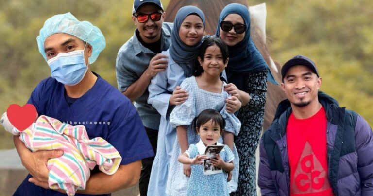 “Baby Buat Kejutan, Lahir Awal” Azizulhasni Timang Anak Keempat, Teruja Kongsi Tarikh Lahir Sama!