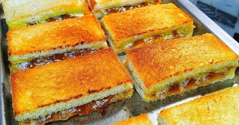 Resipi Roti Bakar Ala Kopitiam, Sedap Makan Waktu Sarapan & Minum Petang