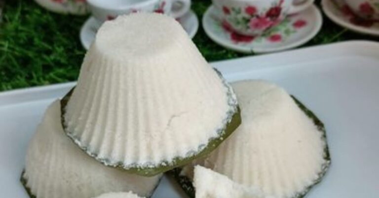 Resipi Putu Perak Homemade, Senang Nak Buat & Tak Perlu Banyak Bahan