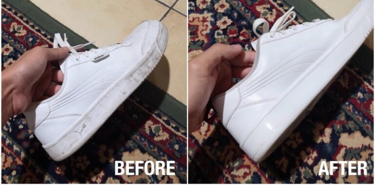 Nak Cuci Kasut Putih Tak Payah Sental Lebih-Lebih, Guna Dua Bahan Magik Ni Je, Terus Bersih!