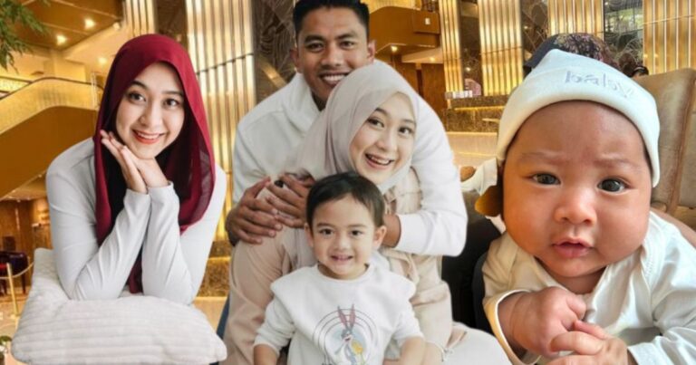 Dayah Bakar Kongsi Wajah ‘Baby Adik’, Comelnya Pipi Pau!