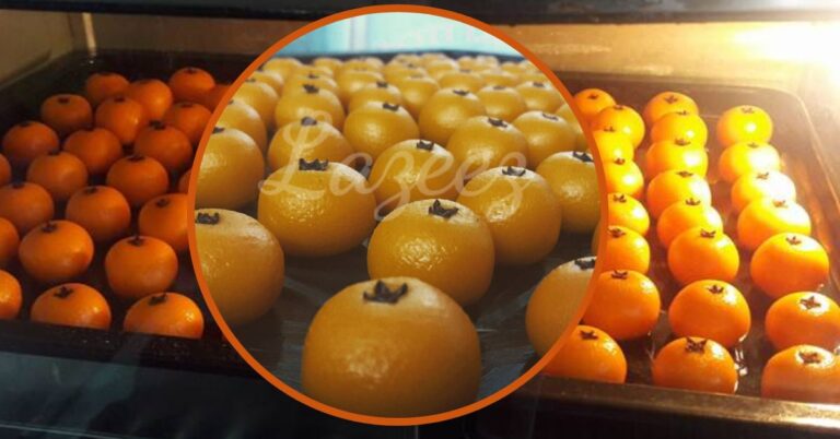 Biskut Limau Pokkan Mandarin, Nampak Macam Limau Betul, Rasa Pun Sedap