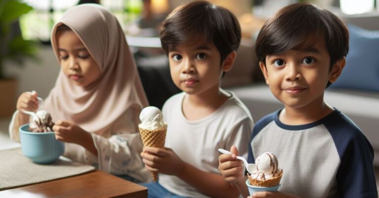 Anak Sakit Tekak Elak Beri Makan Aiskrim Vanilla, Ini Sebab Mak Ayah Kena Tahu