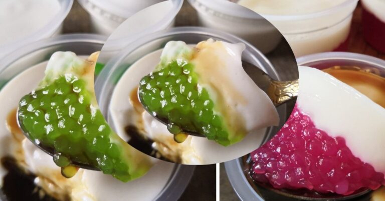 Som Som Sagu Lembut Bergedik, Makan Sejuk-sejuk Waktu Berbuka Memang Sedap