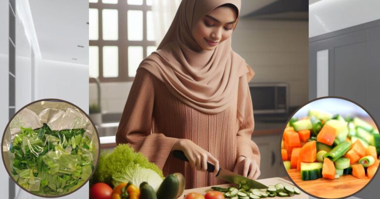 Trik Simpan Sayur Yang Siap Dipotong Supaya Tahan Lama & Tak Layu, Nampak Segar Walau Sudah Berhari-hari