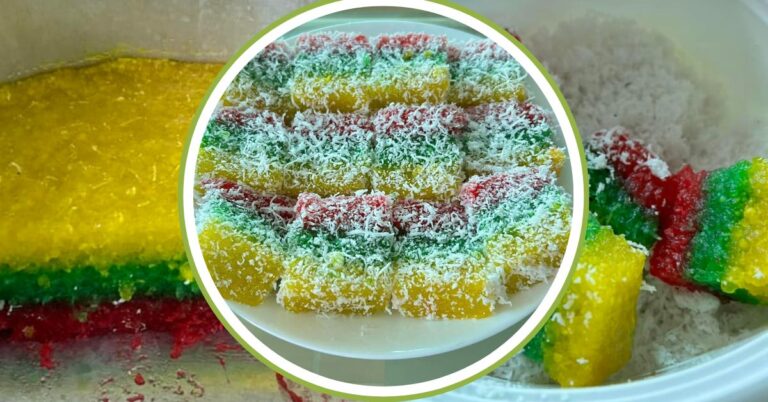 Resipi Kuih Lapis Sagu, Rasa Sedap Manis Berlemak, Nak Buat Pun Senang Sangat