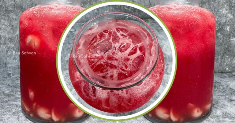 Air Tembikai Lemon Laici, Minum Waktu Berbuka, Rasa Segar Lalu Ditekak
