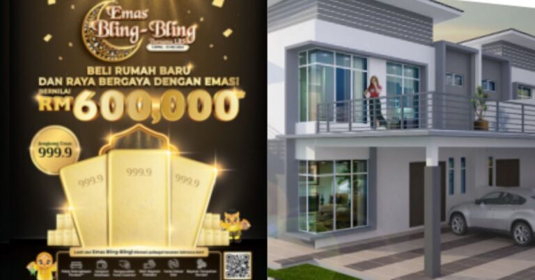 Emas Bling Bling Bersama LBS, Beli Rumah Baru & Raya Bergaya Dengan Emas! Bernilai RM600,000*