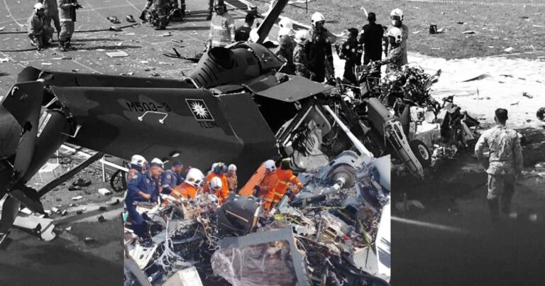 Allahuakbar. Hari Ini Malaysia Sedih! 10 Kru Maut Nahas Dua Helikopter TLDM