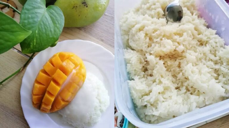 Resepi Pulut Mangga Lemak Macam Di Hatyai, Jom Cuba Buat Sendiri