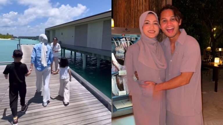Hanis Sekeluarga Bercuti Di Pulau Maldives, Bakal Ada Ahli Baru Ke?