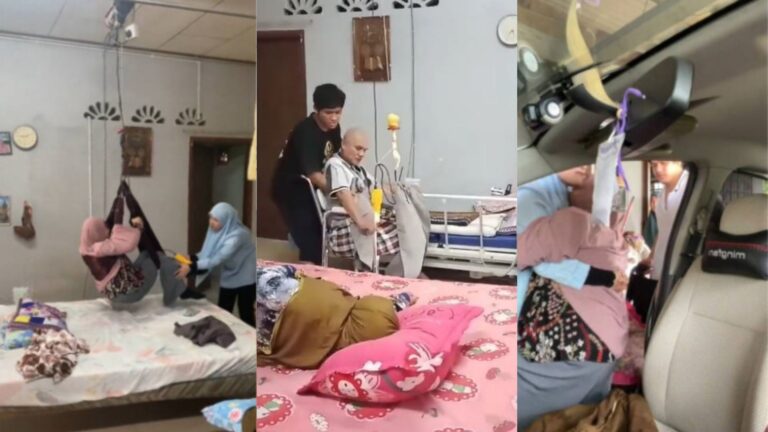 Wanita Jaga Ibu “Bedridden”, Pelajar UKM “DIY” Katil Untuk Mudah Bergerak