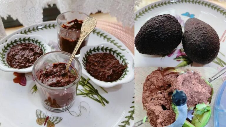 Pudding Lemak Berkrim Tetapi Sihat, Resepi Simple Pudding Avokado Chocolate