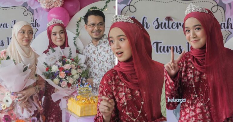 “Cintamu Zulmat..Tak Perlu Simalakama..” Puteri Sulung Genap 12 Tahun, Fedtri Yahya Titip Nasihat Guna Bahasa Laras Tinggi, Netizen Kagum!