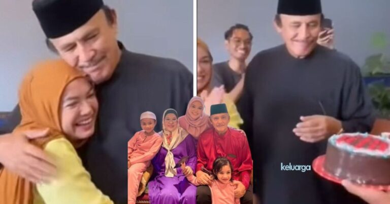 “Ikhlas Kasih Sayang Menantu Dan Mertua…”, Puteri Sarah Rai Hari Jadi Datuk Yusof Haslam Wargamaya Hiba