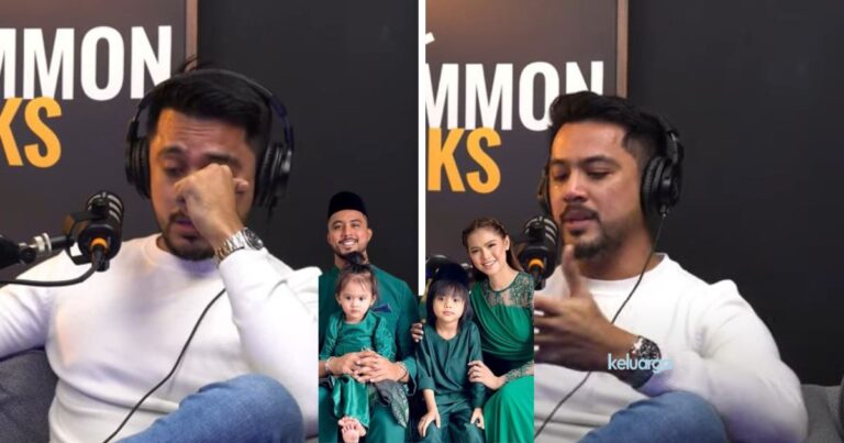 Akhirnya Aliff Aziz Bersuara Kemelut Rumah Tangganya, Menitis Air Mata Bila Sebut Nama Anak