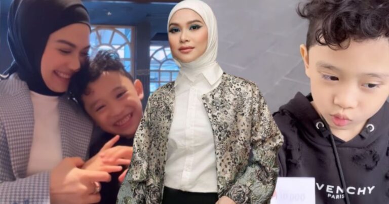 Tak Berkira Dengan Anak, Anzalna Hadiahkan RM10,000, Dompet Versace Waktu Birthday!