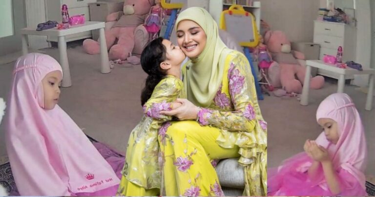 Cari Tak Jumpa Rupanya Tengah Solat, Fazura Terkejut Anak Dah Pandai Solat Sendiri!