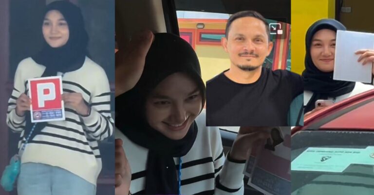 Aidid Marcello Rakam Anak Gadis Baru Dapat Lesen Memandu, Sweet Sangat Gelagat Dua Beranak Ni