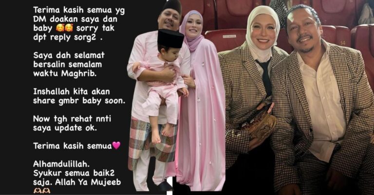 Mona Allen Selamat Bersalin Anak Kedua, Dapat Anak Lelaki