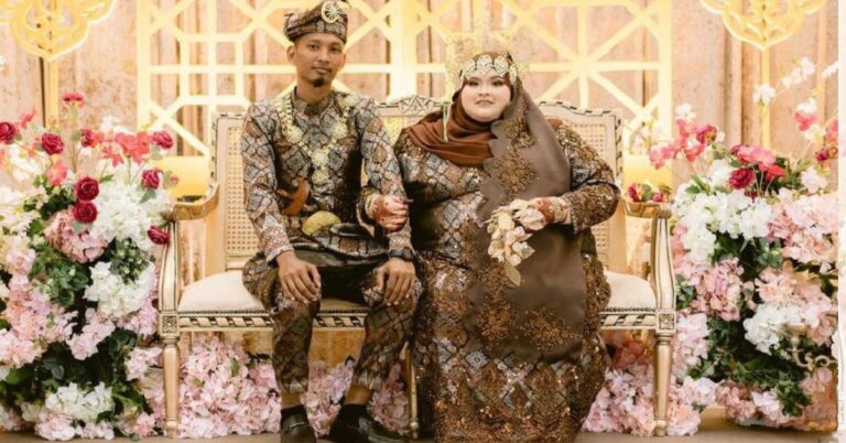 Jahit Baju Pengantin Perempuan Miliki Berat Lebih 200 Kilogram, Mempelai Menangis Sebab Sanggup Terima Tempahan