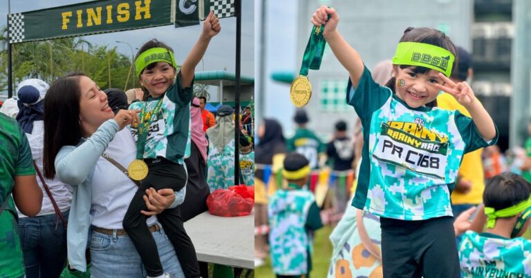 Shakilla Khoriri Kongsi Video Hari Sukan Sekolah Anak. Ameena Dapat Pingat!