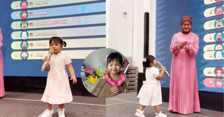 Comelnya Khawla Perform Atas Pentas, Nyanyi Lagu Ibu. Ramai Terhibur!