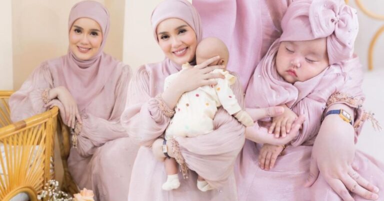 “Dagu Tu Yang Mahal” Uqasha Senrose Kongsi Wajah Anak, Comelnya!