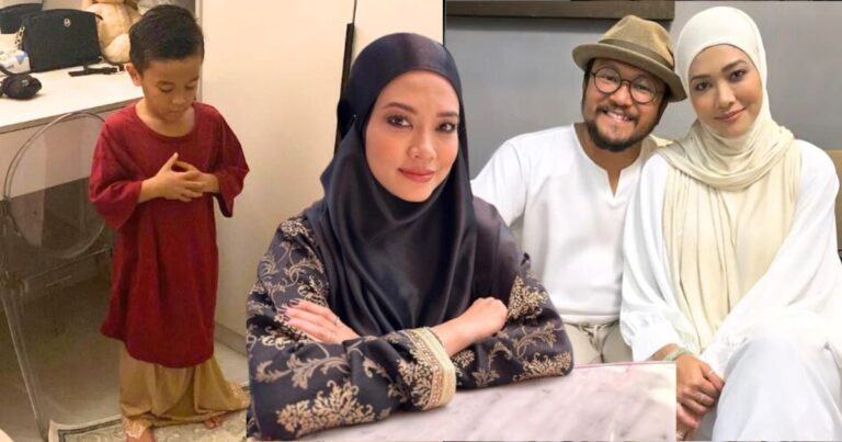 “Sebak Tak Habis Lagi” Syatilla Melvin Terharu, Bangga Anak Dah Pandai Imamkan Solat!