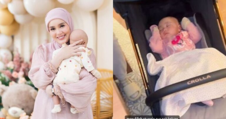“Masuk Kereta Dah Mengah” Uqasha Senrose Akui Struggle Keluar Berdua Dengan Anak!