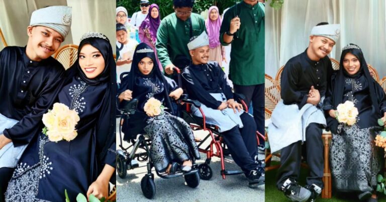 Hidap Cerebral Palsy Bukan Halangan Pasangan OKU Bina Rumah Tangga, Keluarga Beri Sokongan