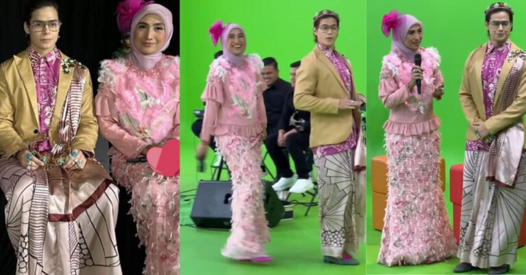 Ozlynn, Tampil Manis Bertudung, Penampilan Sopan Suri Hati Johan Raja Lawak Ni Tarik Perhatian Warga Maya