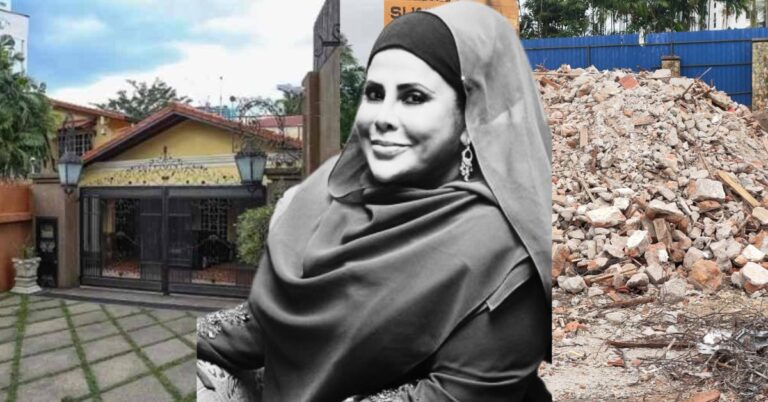 Banglo Biduanita Negara, Allahyarham Datuk Sharifah Aini Sudah Diroboh, Hanya Tinggal Kenangan