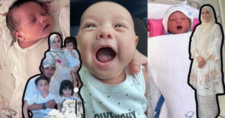Mia Ahmad Perkenal Wajah Anak Ke Empat, Sayf Ibrahim, Sedap Namanya