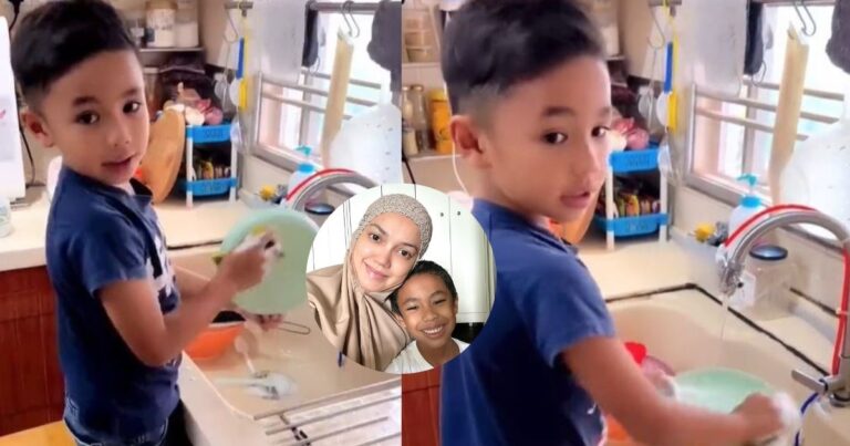 Kasih Seorang Anak, Syaikhul Rajin Tolong Puteri Sarah Sebab Sayang!